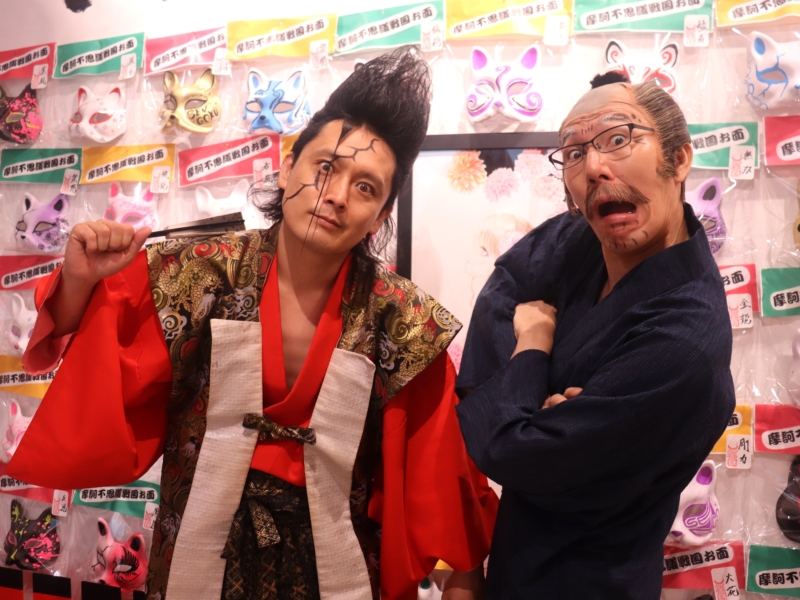 「こっちはもう仕上がってますよ」武将様が大河ドラマ出演に意欲!? アート展『戦国夏祭り』開幕