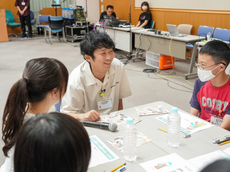 ノンスタ石田がこどもたちと大激論! 「ちゃんと意見が言えた」 東京都こども基本条例でワークショップ
