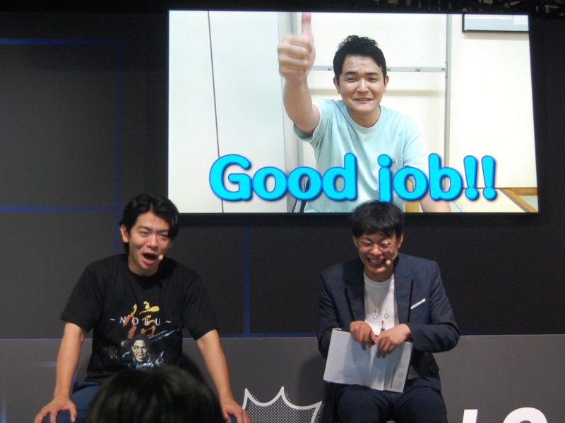 千鳥・ノブが“死にゲー”で世界進出「オレには1銭も入らない」 吉本×Robloxが東京ゲームショウでアピール