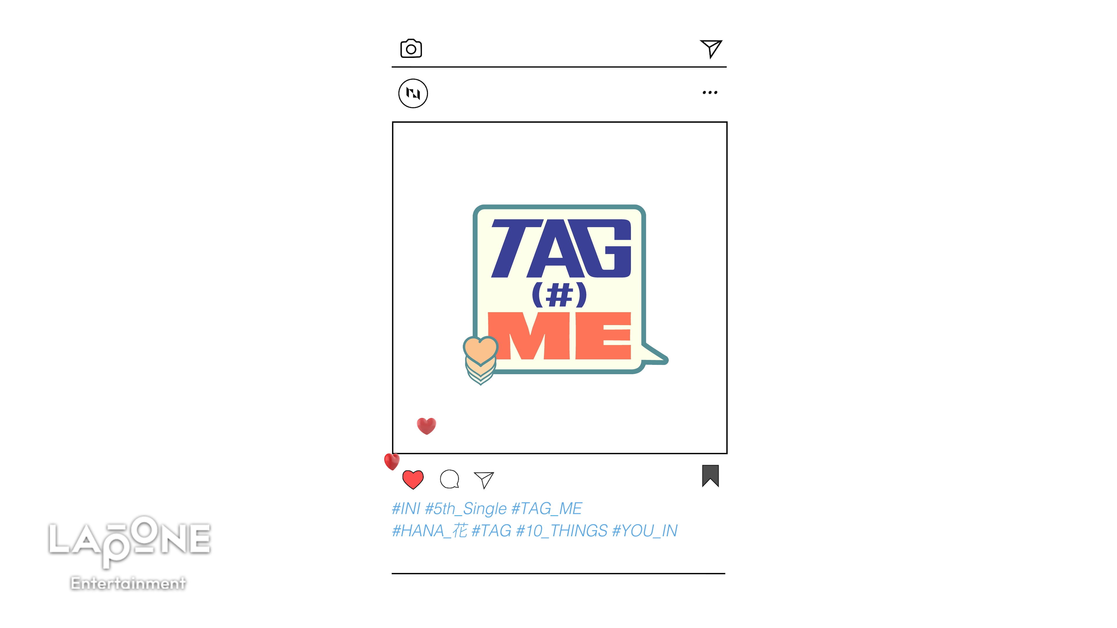 INI” 10月11日発売 5TH SINGLE 『TAG ME』収録4曲の音源を一部初公開