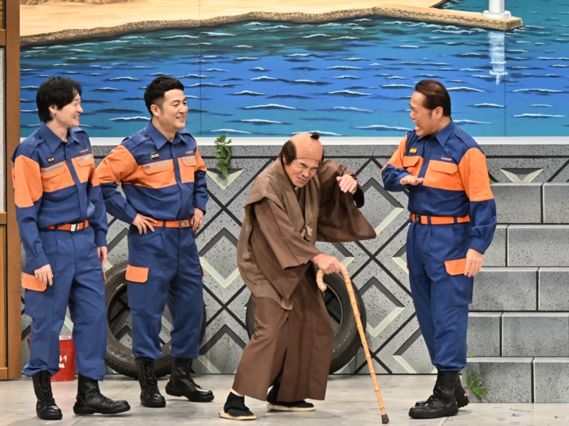 「和牛消防団」が吉本新喜劇に登場! 水田の「うれしんじ！」から激しいギャグ合戦に!?