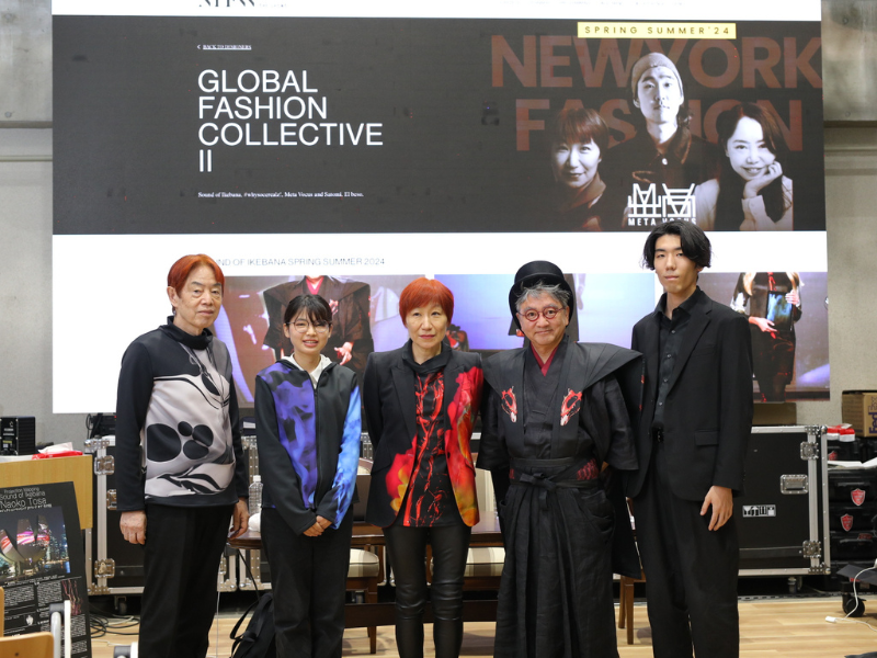 京都大学発アートテクノロジー「サウンドオブ生け花」がNYファッション週間（NYFW）のランウェーに！ 報告会を京都国際映画祭で開催