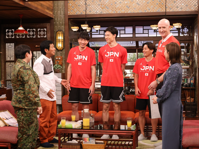 『さんまのまんま秋SP』バスケット男子日本代表が初登場! 比江島選手の天然な言動がさんまのツボにハマり…