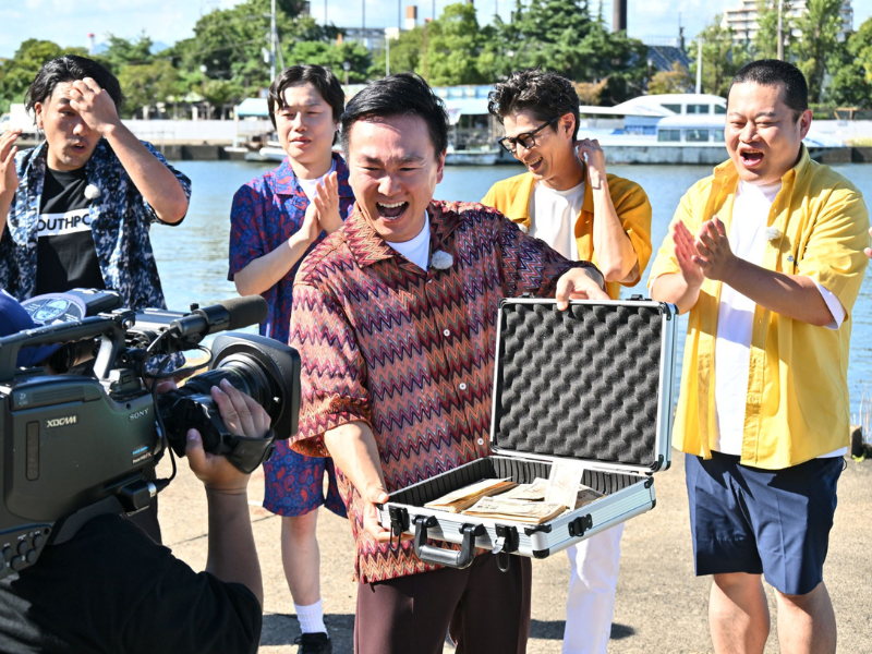 かまいたち、モグライダー、見取り図、ニューヨークの新バラエティ『ジョンソン』で「強運No.1決定戦」を開催!
