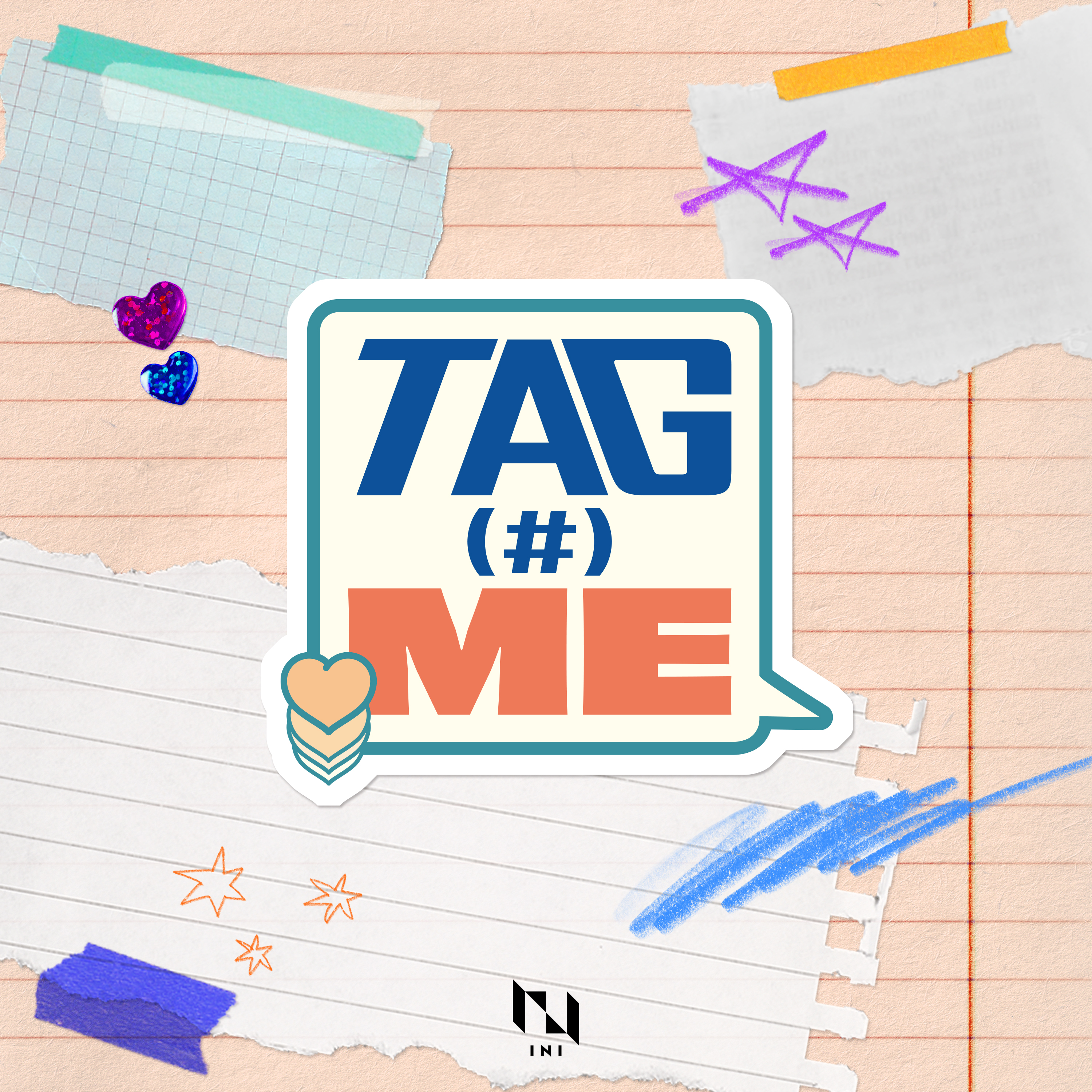 INI” 10月11日発売 5TH SINGLE『TAG ME』CD発売に先駆け 4曲デジタル