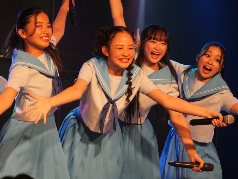少女歌劇団ミモザーヌの選抜メンバー5人が「Fresh Live！」歌って踊って14曲「さらにレベル上げたい」