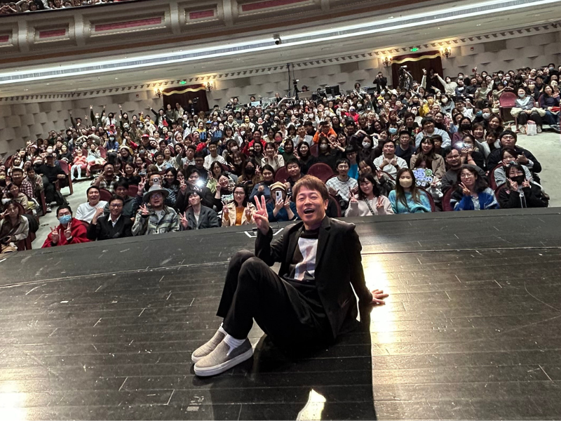 上海国際コメディフェスティバル『陣内智則アジアツアー 2023 【 Unlimited 】』上演! チケットは完売! 会場は爆笑と大歓声に!