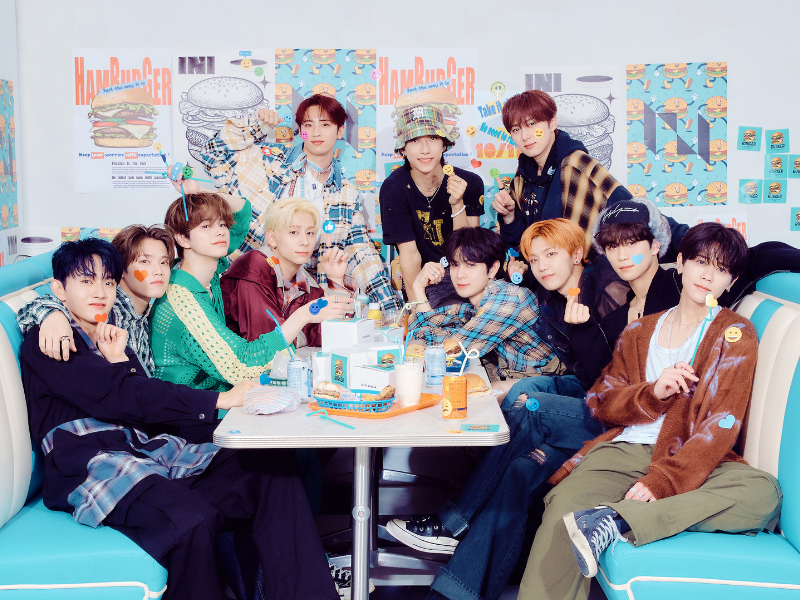 “INI” 2ND ALBUM『MATCH UP』2024年2月14日発売決定!