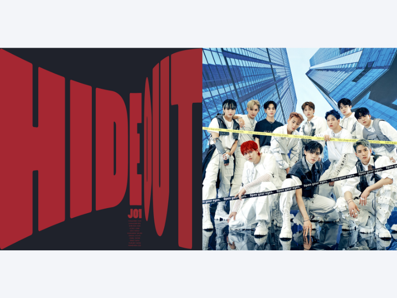 JO1新曲「HIDEOUT」11月8日楽曲配信開始決定! アートワーク公開!