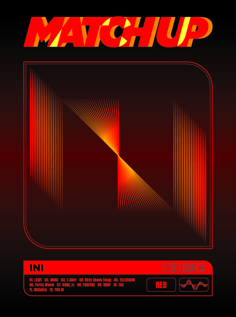 INI” 2ND ALBUM『MATCH UP』ジャケット写真、アーティスト写真初公開