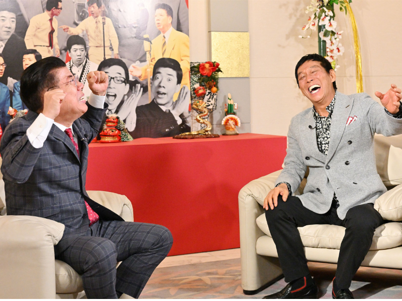 『春一番！笑売繁盛』1月4日放送! ベテランから若手まで珠玉のネタを生披露! さんま×きよしのトークも!