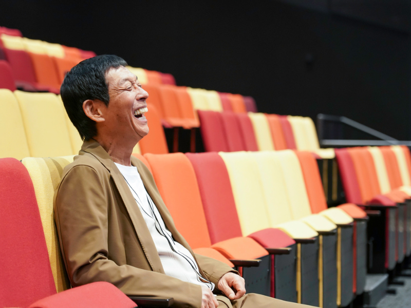 IMM THEATER 1月10日開業  明石家さんまDM発案のロゴモニュメントを公開