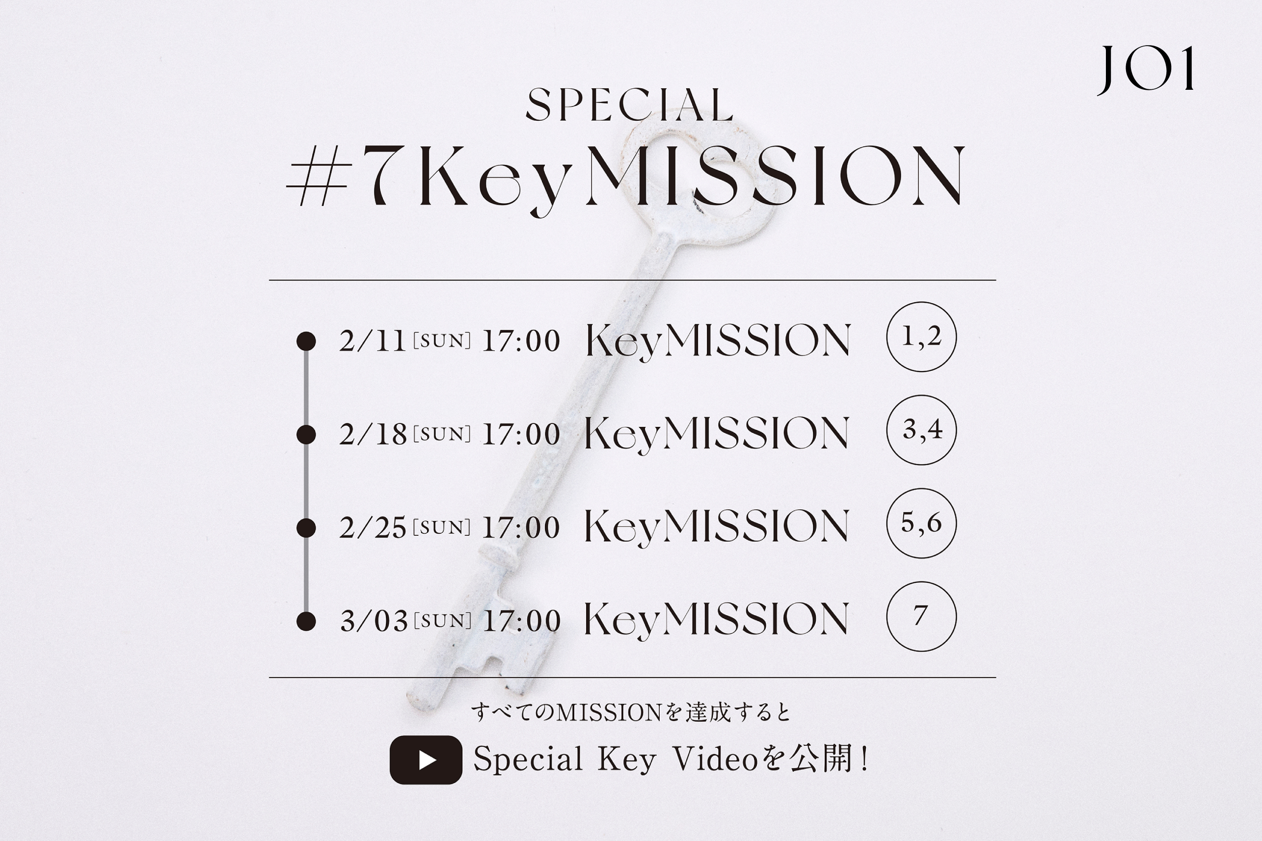 JO1『Your Key』リリース記念企画! ＃7KeyMISSION 解禁! | FANY Magazine