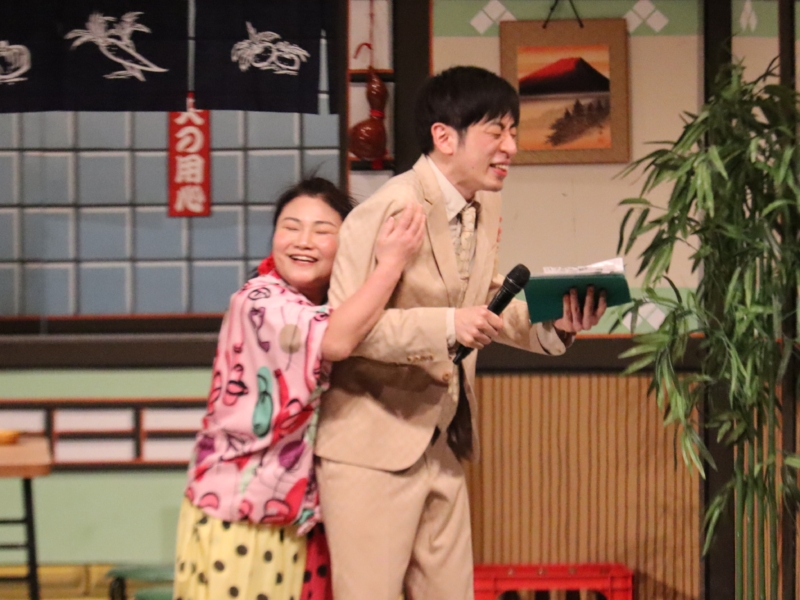 島田珠代がシゲカズですに熱視線「逆まつげ気味の人が好きなの」 “企画の帝王”が吉本新喜劇と初コラボ