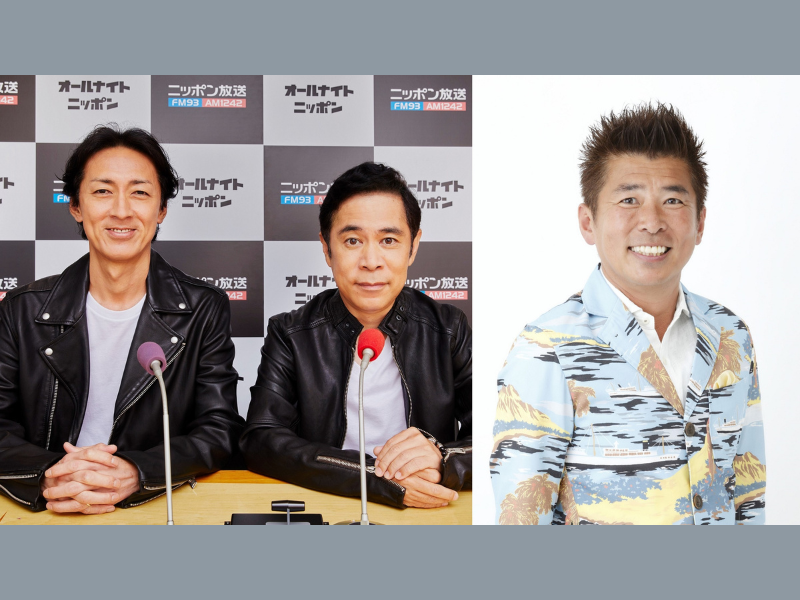 『ナインティナインのオールナイトニッポン』この1年トークに登場する頻度が高かった勝俣州和が番組初登場!