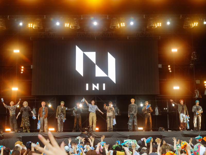 “INI”『JAPAN JAM 2024 』初出演! フェスならではの一体感のあるステージに!