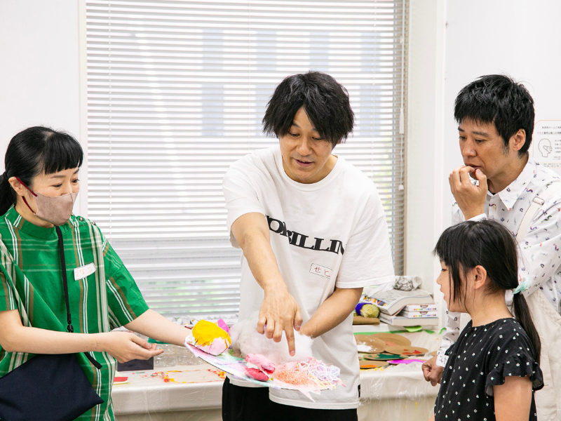 「ネギトロめっちゃおいしそう!」 子どもたちのリユース・アート作品に「すごい発想」とスマイルも脱帽