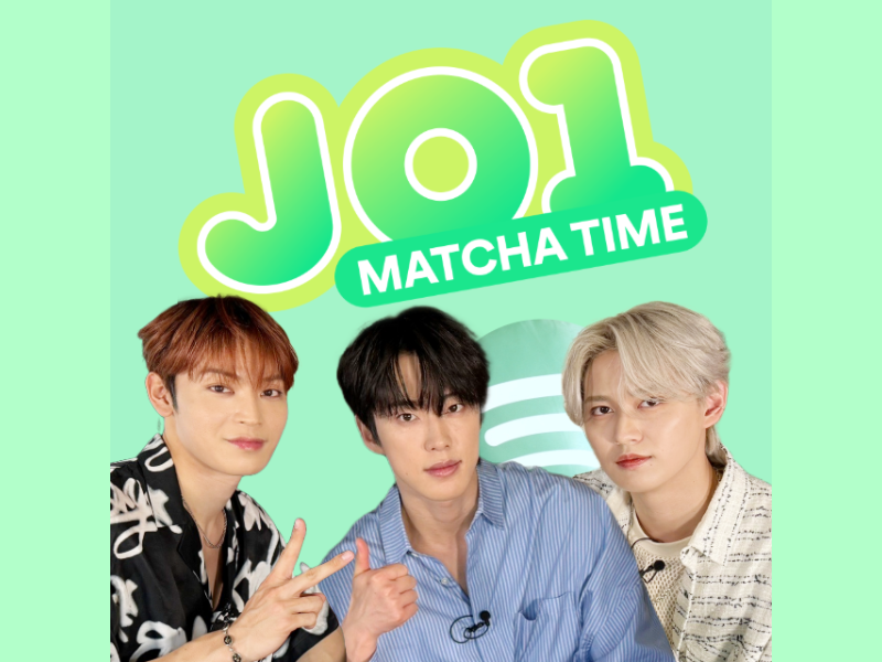 SpotifyにてJO1のビデオポッドキャストが世界配信決定!『JO1 MATCHA TIME』初回OAは5月15日配信スタート!