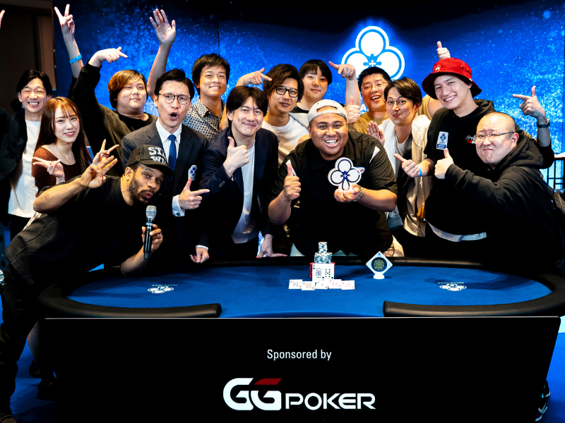 マテンロウ・アントニー、アジア最大のポーカーイベントで初優勝!