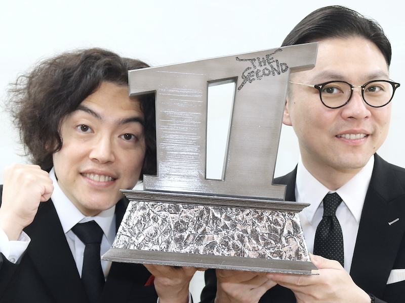 『THE SECOND』王者ガクテンソク、​​一夜明けインタビュー! ネタ選びの意図、ザ・パンチとの会話…すべて語る