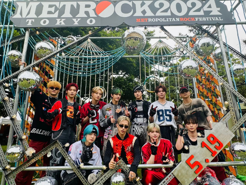 “INI”『METROCK 2024』初出演! 熱いパフォーマンスで観客を魅了!