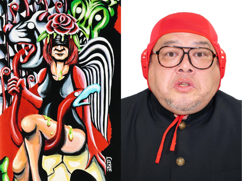 老舗綿布商『永楽屋』と野性爆弾くっきー！が初めてのコラボ! 手ぬぐい『地球社長海外し』発売決定!