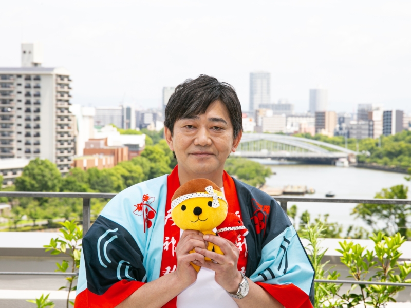 天神祭“花火生中継”新MCはメッセンジャー黒田! 「この総合司会が花火のように一瞬で終わらないように」