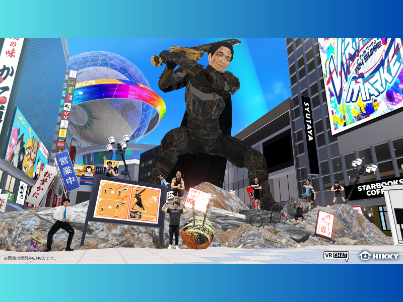 野田クリスタル監修の新作ゲーム『NOBU（仮）』の世界観を体験できるコンテンツがメタバースに登場!