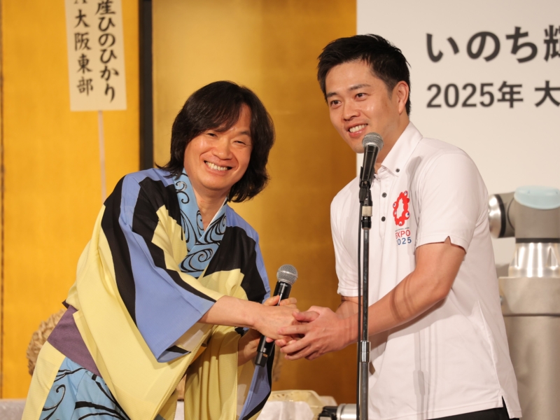 河内家菊水丸に万博出演を正式オファー! 「“いのち輝く未来音頭”を披露する」
