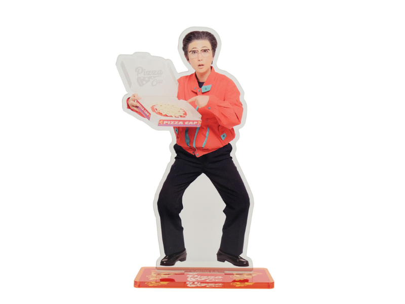 友近ショップに「西尾一男」のアクリルスタンドやPIZZA型エコバッグなど新商品が登場!