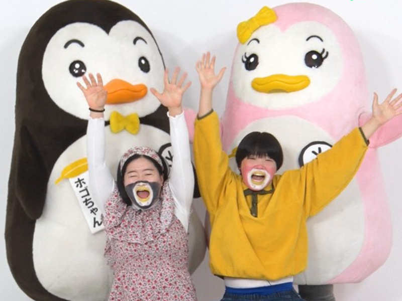 ガンバレルーヤが更生ペンギンに!? 更生保護のマスコットキャラクター・ホゴちゃんサラちゃんとのコラボ動画公開!