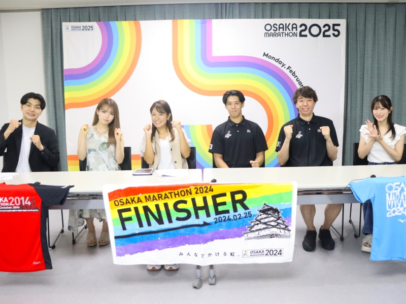 “推し”NMB48上西怜のサプライズ登場に大阪エヴェッサ木下選手が「全速力で走ります」宣言【大阪マラソン2025】