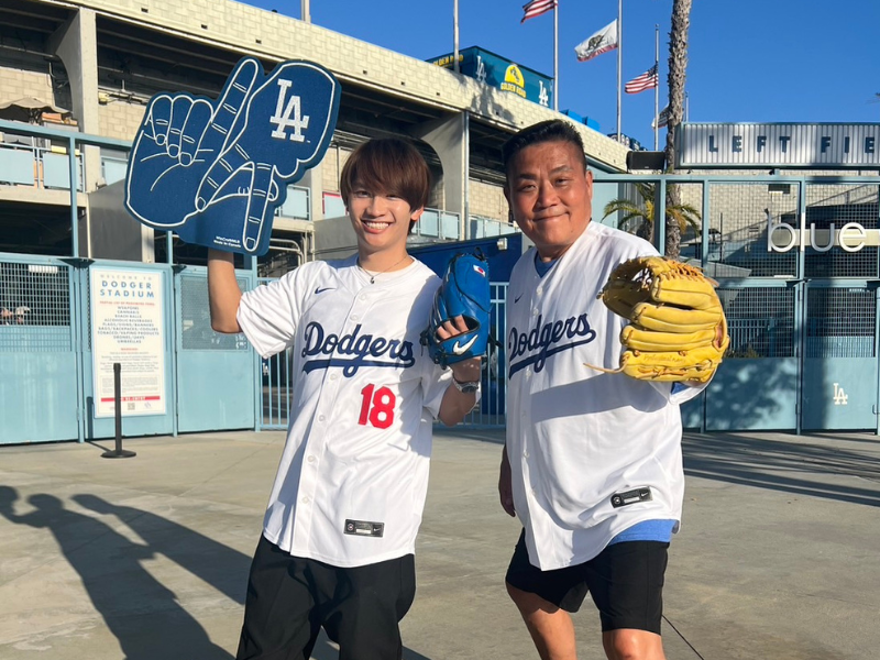 トミーズ雅＆なにわ男子・藤原丈一郎、ロサンゼルスでメジャーリーグ取材! MBSテレビ『せやねん！』