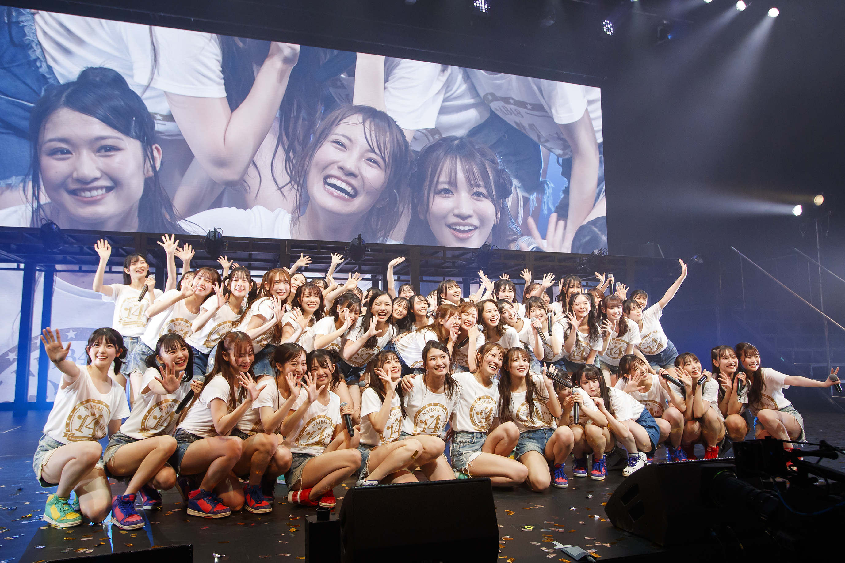 NMB48の14周年記念ライブ『NMB48 14th Anniversary LIVE〜UNITE〜』開催! そして15年目のスタートへ! |  FANY Magazine