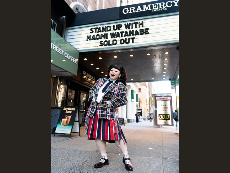 渡辺直美初のニューヨークでのスタンダップ公演『Stand Up with Naomi Watanabe』全編英語の60分! 現地ファンも大爆笑!