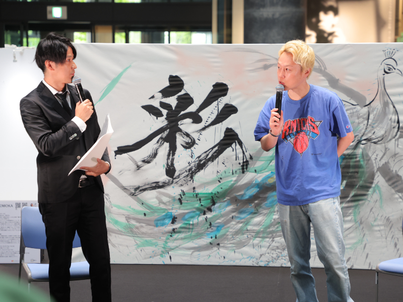 野性爆弾くっきー！や見取り図リリーも来場! グランフロント大阪北館1階がアート一色に!『OSAKA ART MARKET2024』開催!