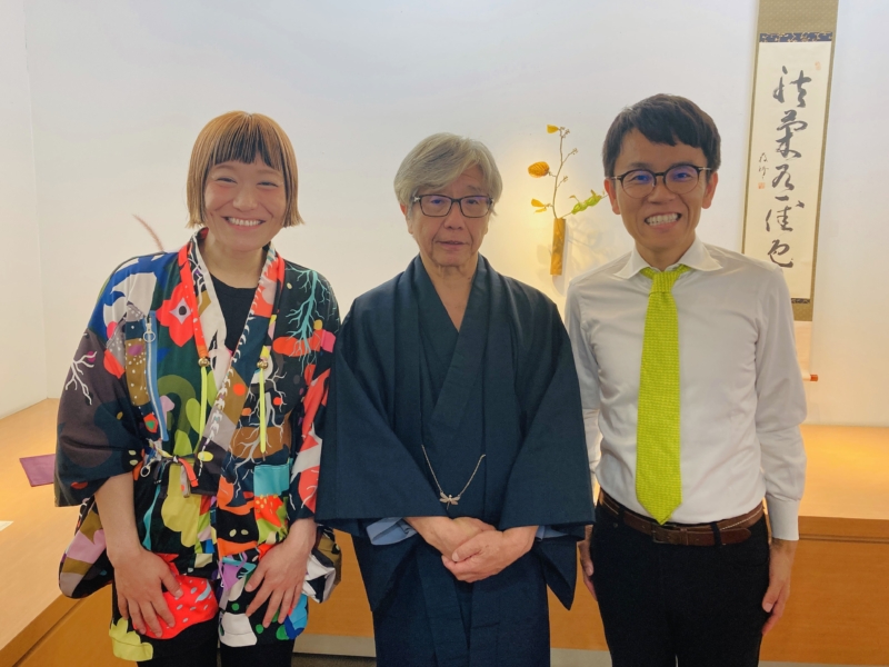 異色の工芸職人・竹影堂榮眞と女と男が“お茶会”で意気投合!? 「あえて金ではなく銀を使う理由がわかりますか？」