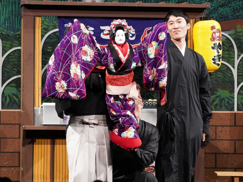 文楽の人形がまさかのパンティーテックス披露! 伝統芸能新喜劇は“化学反応”だらけで「異様な空気」に!?