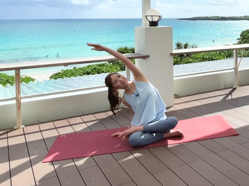 BSよしもと『あかまヨガスマイル～全国自撮り旅～』宮古島編がスタート!