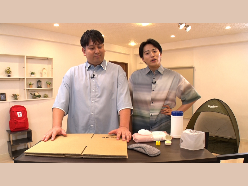 レインボー「若い子たちにしっかり防災を考えてほしい」『こちらJ:COM安心安全課 supervised by 日本赤十字社』レインボー出演回を一挙公開中!