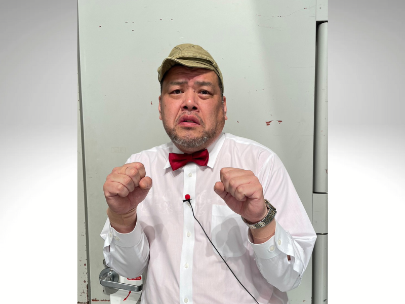 『座王』審査委員長を務める野性爆弾 くっきー！が『千原ジュニアの座王 in 日本武道館』でプレイヤーに!