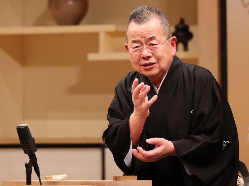 桂文珍の55周年記念独演会は満員御礼!! 「できるだけ長い間、落語を聞いてもらって笑ってもらいたい」