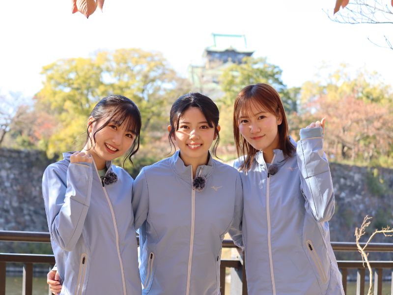 NMB48の3人が大阪マラソンに向けて合同練習! 真剣に取り組むも最後は大喜利のボケ合い合戦に!?【大阪マラソン2025】