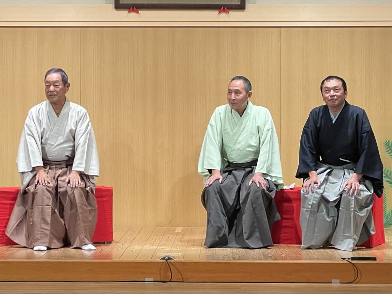 月亭八方に“おねだり”されて中川家・礼二が古典落語を初披露! 得意の形態模写で会場から感嘆の声