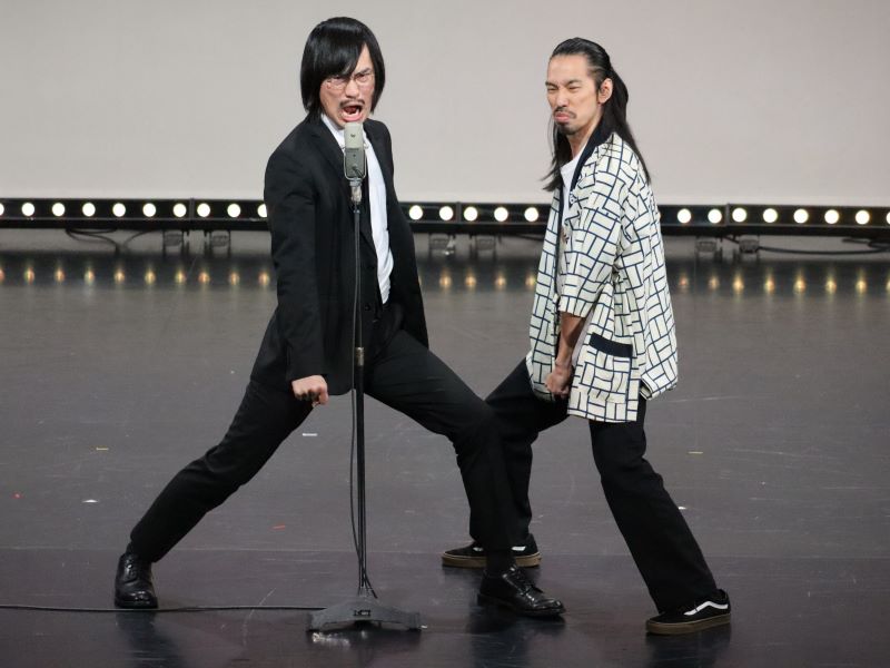 真空ジェシカとジョックロック“シャッフル漫才”で奇跡のコラボ! M-1決勝ネタが福本の“解説ツッコミ”で…!?