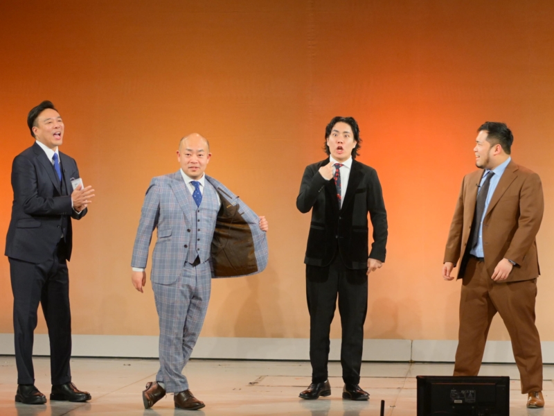 “賞レース王者”ギャロップ✕令和ロマンが京都で豪華共演! 「4回目もやろうと思っています」