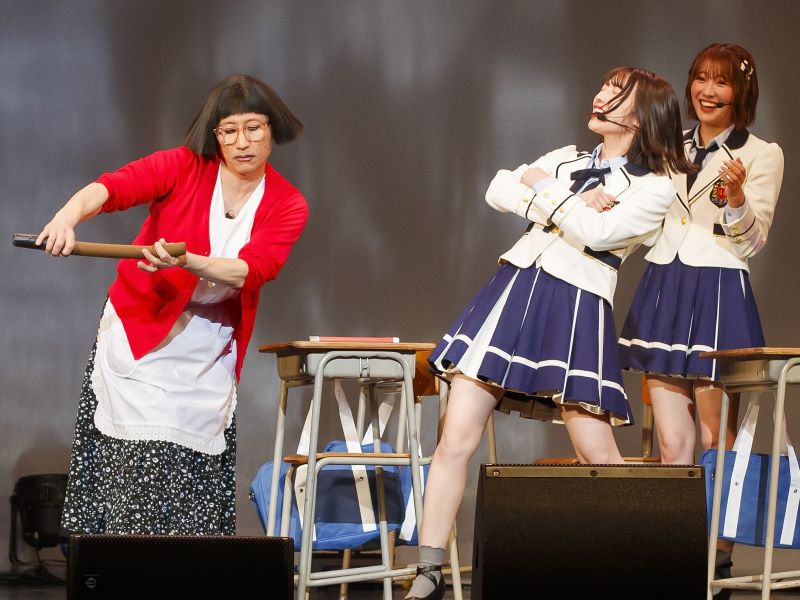 NMB48が”文化祭みたい“なライブで組体操や謎解きも! すっちーも