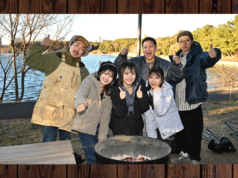 たけだバーベキューが、AKB48の村山彩希、橋本陽菜、田口愛佳に“女子力が上がるBBQ”を伝授!『バベる！特別編』TBSチャンネル1で放送決定!