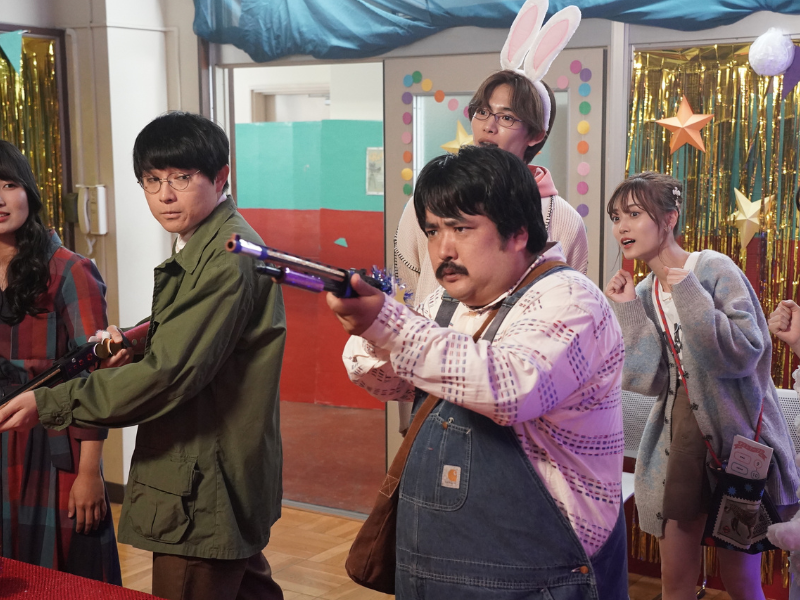 空気階段・水川かたまり特別出演! 相方・もぐらと“まるでコント”な場面写真解禁! 映画『山田くんとLv999の恋をする』