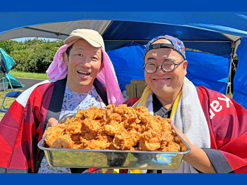 神栖市PR大使・オスペンギンが、3月30日開催の『かみす防災アリーナ祭り』にて「マサキヤのからあげ」を販売!